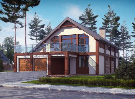 Проєкт будинку Ux50