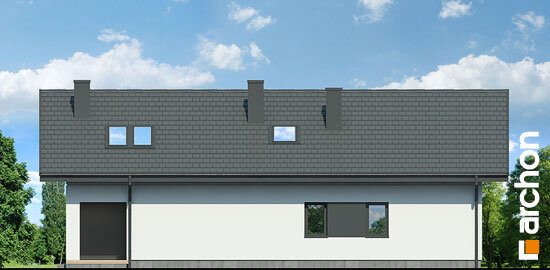 Проект дома Дом в сирени 12 - 4 С мансардным этажом дома в Украине