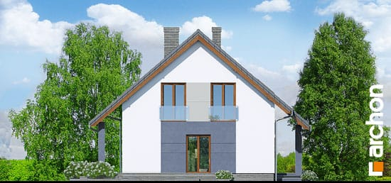 Проект дома Дом в красотах - 5 С мансардным этажом дома в Украине