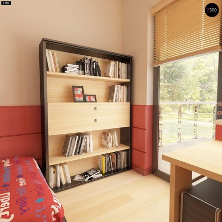 Проєкт будинку Ux24 a v1 - Двоповерхові дома в Україні