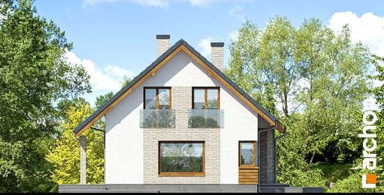 Проект дома Дом в гейджее (Г2А) - 5 С мансардным этажом дома в Украине