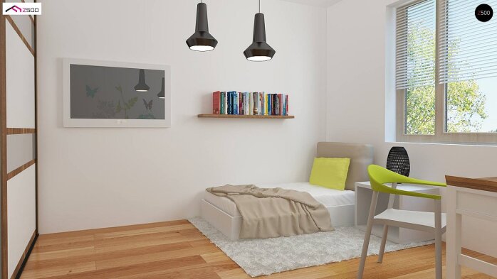 Проект дома U182 GL P HB - 9 Одноэтажные дома в Украине