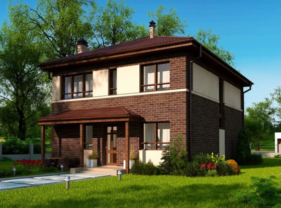 Проект дома Ux24 a v2
