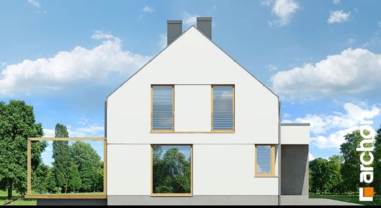 Проект дома Дом в журавках 8 - 5 С мансардным этажом дома в Украине