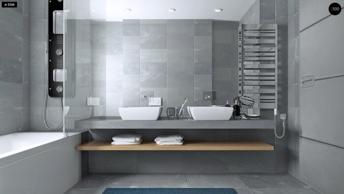 Проект дома Ux34 - 12 Одноэтажные дома в Украине