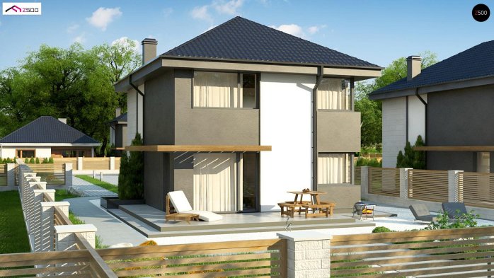 Проєкт будинку U276 - Двоповерхові дома в Україні