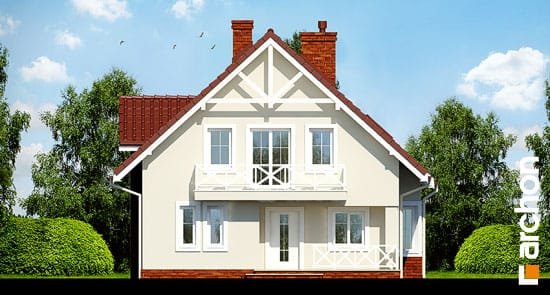 Проект дома Дом в кувшинках вер.2 - 3 С мансардным этажом дома в Украине