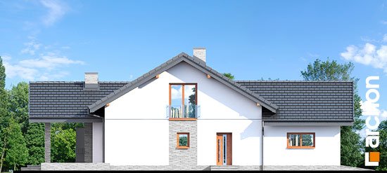 Проект дома Дом в первоцветах (Г2) - 4 С мансардным этажом дома в Украине