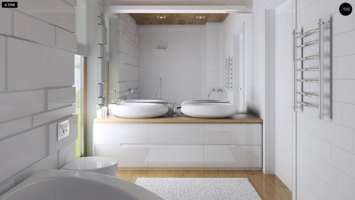 Проект дома Ux35 - 18 Одноэтажные дома в Украине