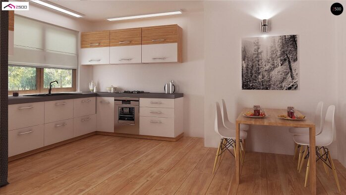 Проєкт будинку U287 GL2 - Одноповерхові дома в Україні