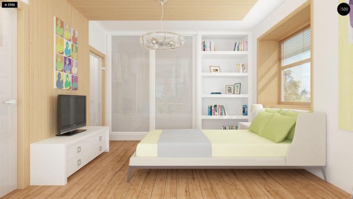 Проект дома Ux12 k - 11 Двухэтажные дома в Украине