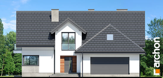 Проект дома Дом в кортландах 4 (Г2) - 3 С мансардным этажом дома в Украине