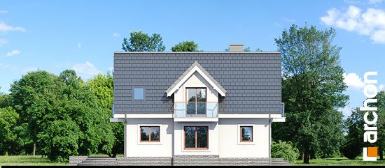 Проект дома Дом в антоновке (Р2) - 5 С мансардным этажом дома в Украине