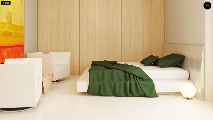 Проект дома Ux49 - 17 Одноэтажные дома в Украине