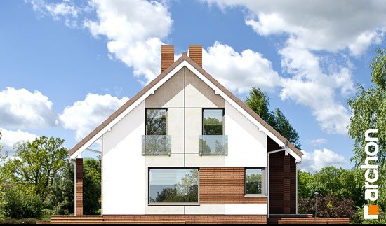 Проект дома Дом в журавках (Г2) - 5 С мансардным этажом дома в Украине