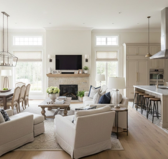 Американский стиль в интерьере: воплощение комфорта, свободы и семейных традиций