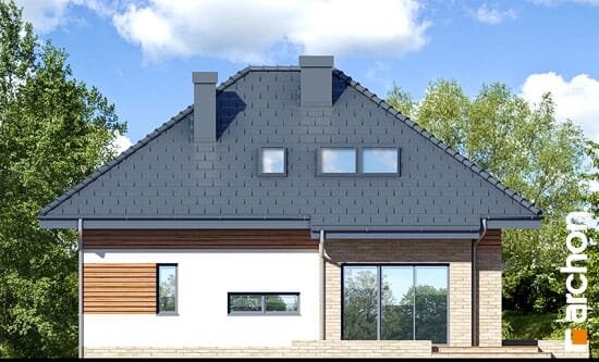 Проект дома Дом в сирени (М) вер.2 - 5 С мансардным этажом дома в Украине