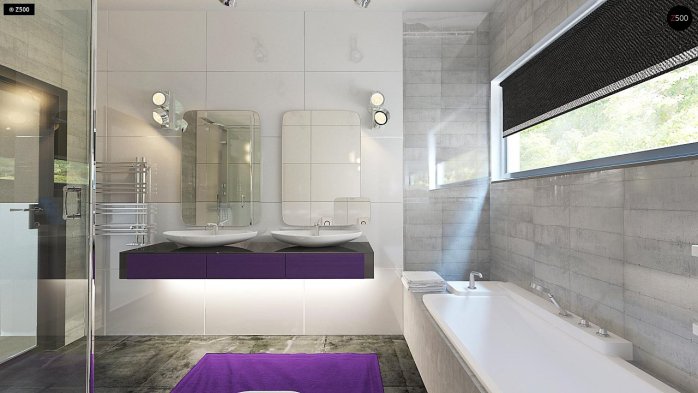 Проєкт будинку Ux65 + - Одноповерхові дома в Україні