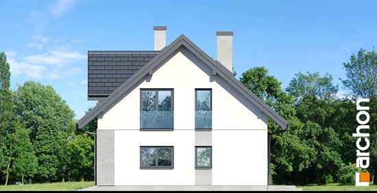 Проєкт будинку Будинок в ізопірумі 6 (Г2) - З мансардним поверхом дома в Україні