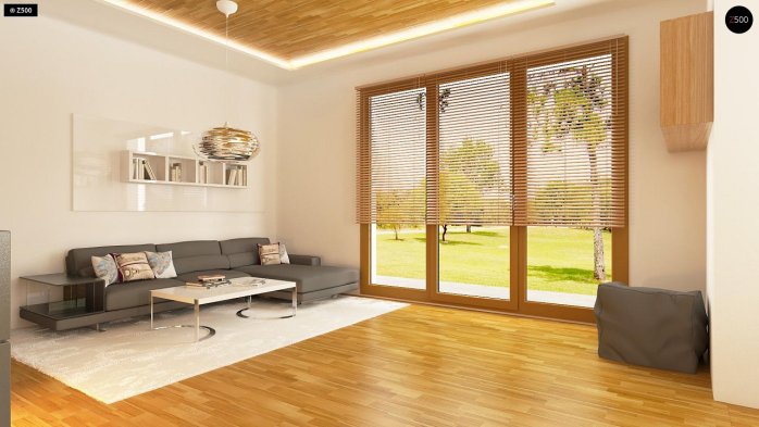 Проєкт будинку U302 - З мансардним поверхом дома в Україні