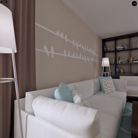 Проєкт будинку U196 - Одноповерхові дома в Україні