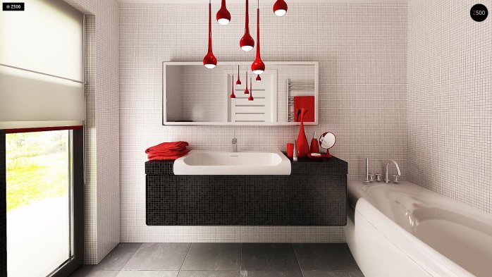 Проєкт будинку Ux117 - Одноповерхові дома в Україні