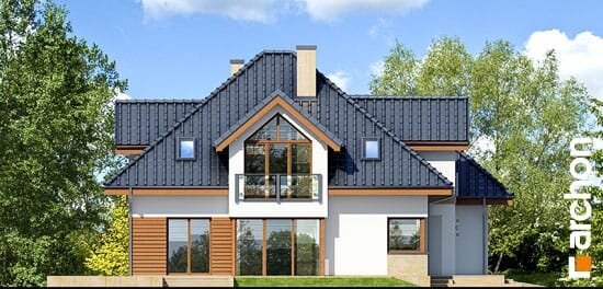 Проект дома Дом в рукколе 5 (Г2Н) - 5 С мансардным этажом дома в Украине