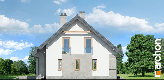 Проект дома Дом в аурорах 5 - 5 С мансардным этажом дома в Украине