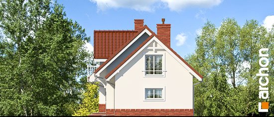 Проект дома Дом в люпине вер.2 - 4 С мансардным этажом дома в Украине