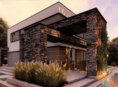 Проект дома Ux164