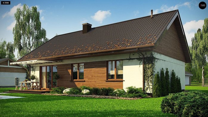 Проєкт будинку U369 D - Одноповерхові дома в Україні