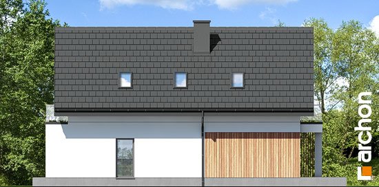 Проект дома Дом в сон-траве 6 - 5 С мансардным этажом дома в Украине