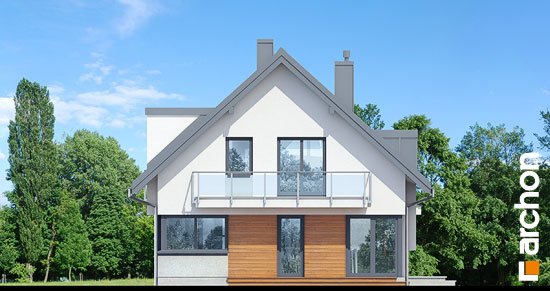 Проект дома Дом в амариллисах 8 - 5 С мансардным этажом дома в Украине