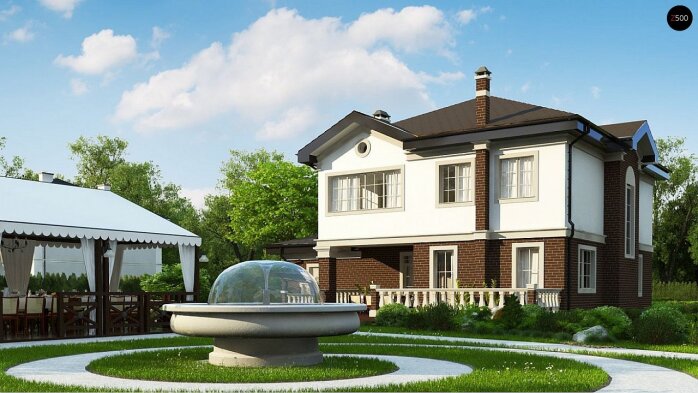 Проєкт будинку Uu2 S - Двоповерхові дома в Україні