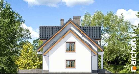 Проект дома Дом в вербенах 5 (Г2П) - 5 С мансардным этажом дома в Украине