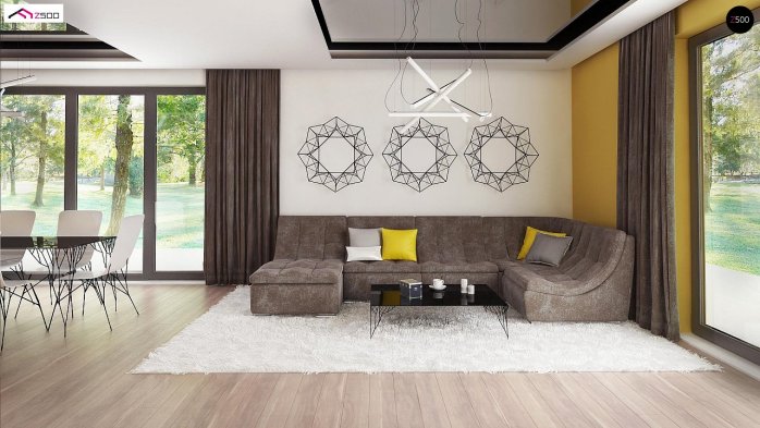 Проєкт будинку Ux139 - Двоповерхові дома в Україні