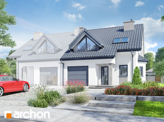 Проєкт будинку Будинок в клематисах 2 вер.3