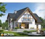 Проект дома Дом в абрикосах (H) вер.2 - 2 С мансардным этажом дома в Украине