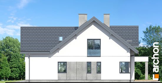 Проєкт будинку Будинок у телімах (Г2) - З мансардним поверхом дома в Україні