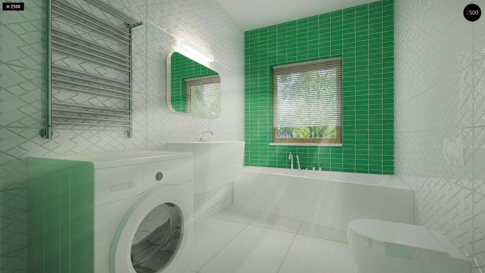 Проєкт будинку U254 - Одноповерхові дома в Україні