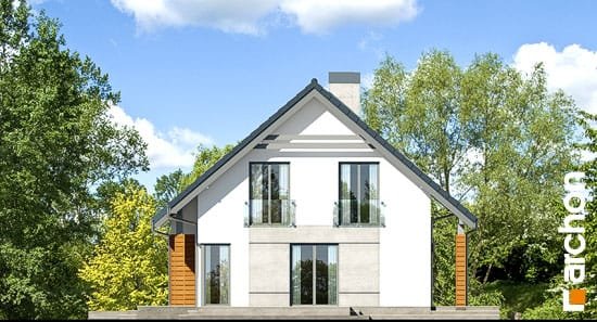 Проект дома Дом в яблонках 3 (Г2) - 4 С мансардным этажом дома в Украине