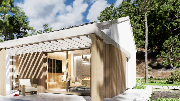 Проект дома U585 - 5 Одноэтажные дома в Украине