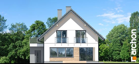 Проект дома Дом в купене 2 (Г2) - 6 С мансардным этажом дома в Украине