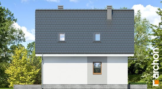 Проєкт будинку Будинок в рододендронах 11 (H) - З мансардним поверхом дома в Україні