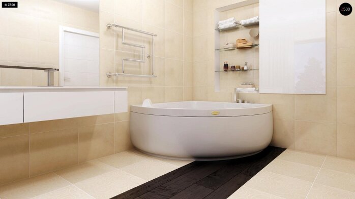 Проект дома Ux45 - 33 Двухэтажные дома в Украине