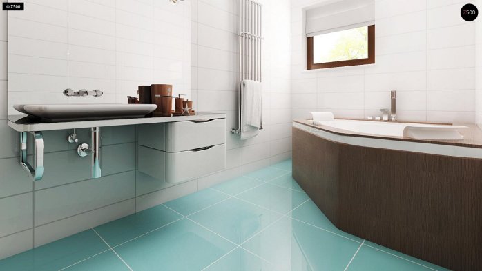 Проект дома U12 P GP - 12 С мансардным этажом дома в Украине