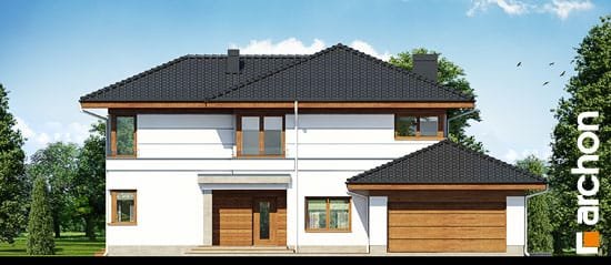 Проект дома Вилла Вероника 3 вер. 2 - 3 Двухэтажные дома в Украине