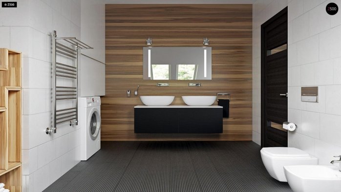 Проект дома U89 - 14 С мансардным этажом дома в Украине