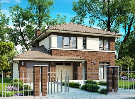 Проєкт будинку Ux24 dk