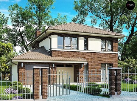 Проект дома Ux24 P